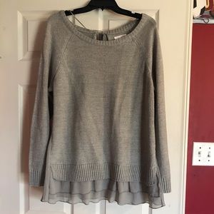 Lauren Conrad Ruffle Sweater